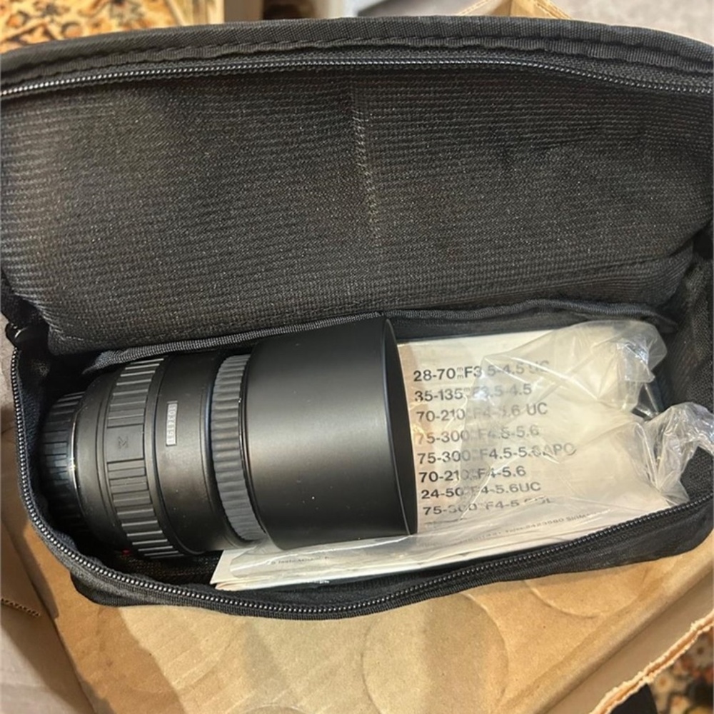Sigma Zoom 28-70mm f/1.28 DM w/Lens Filter & Case